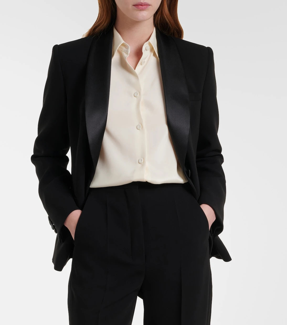 Max Mara - Scatola cady tuxedo jacket