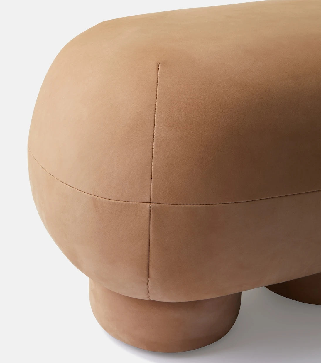 101 Copenhagen - Big Foot Bench Petit leather stool