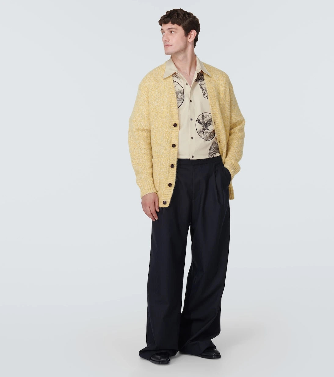 Dries Van Noten - Cassidye printed cotton poplin shirt