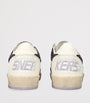 Golden Goose Purple Glitter Ball Star Sneakers