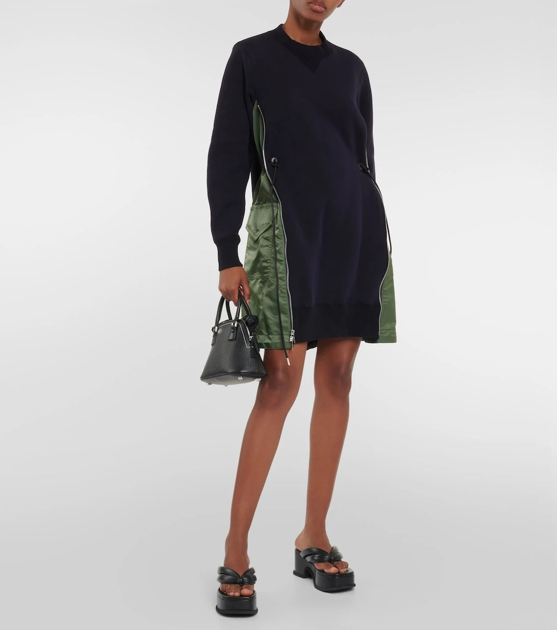 Sacai - Cotton minidress