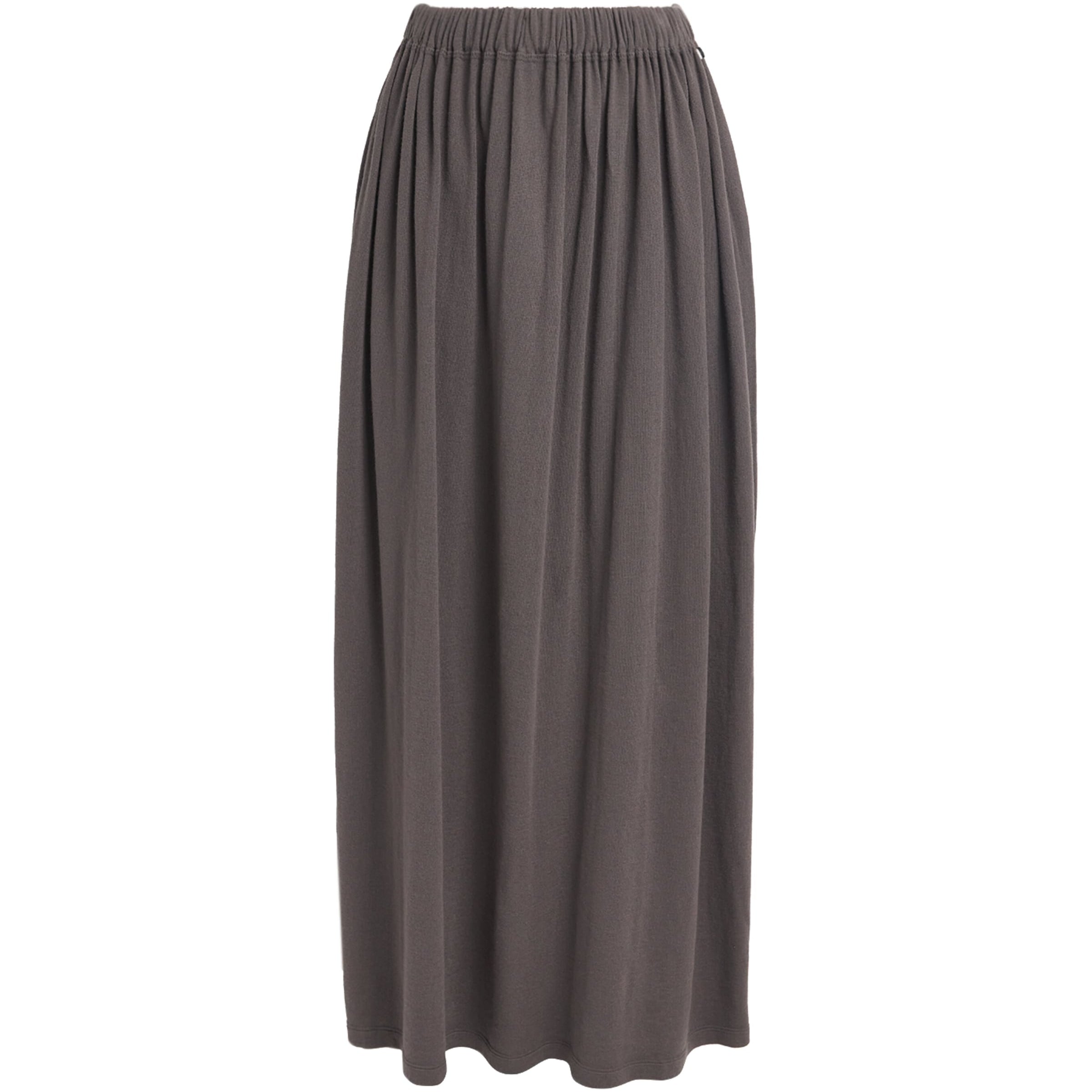 Cotton-Cashmere Mary Maxi Skirt