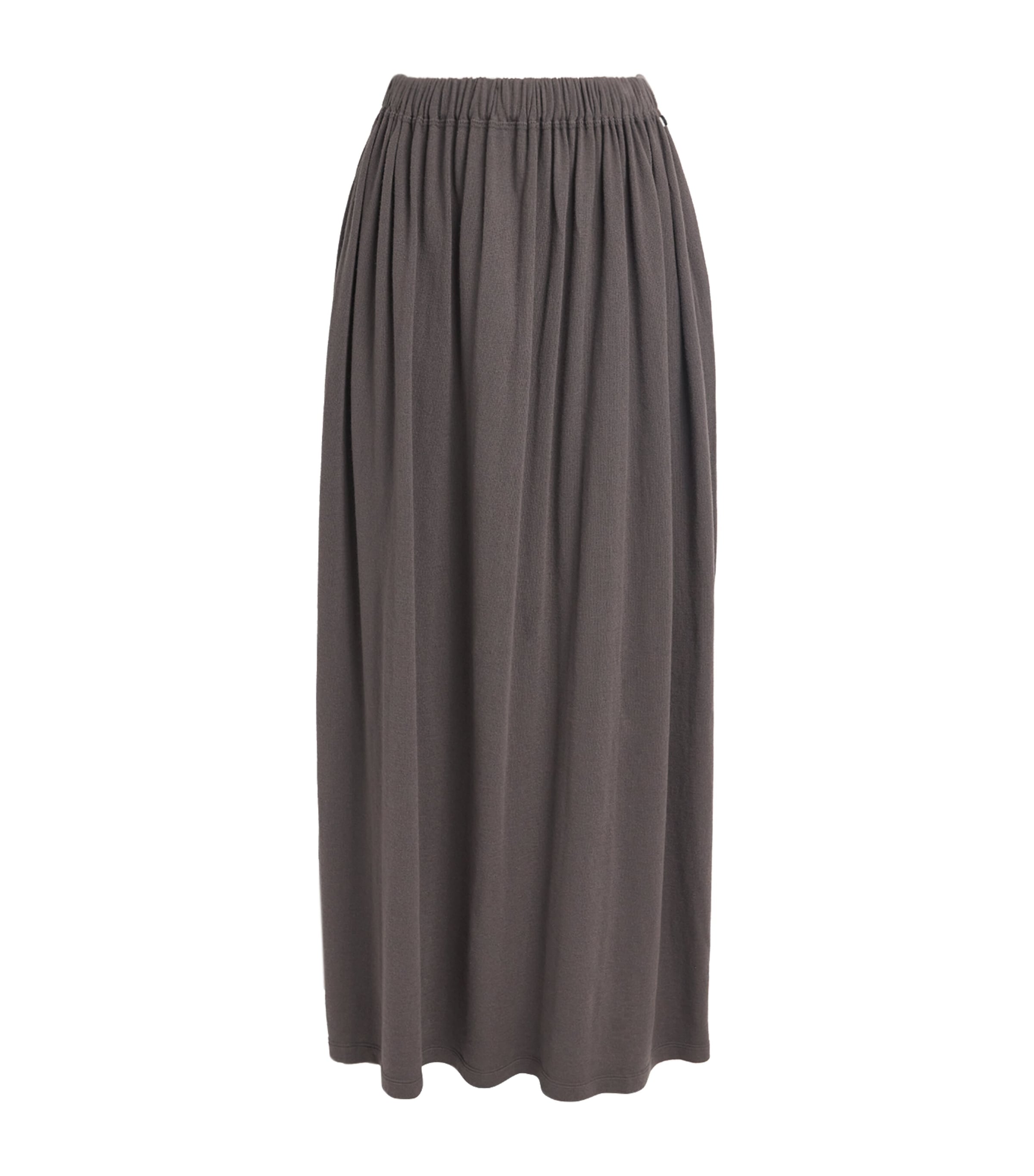 Cotton-Cashmere Mary Maxi Skirt