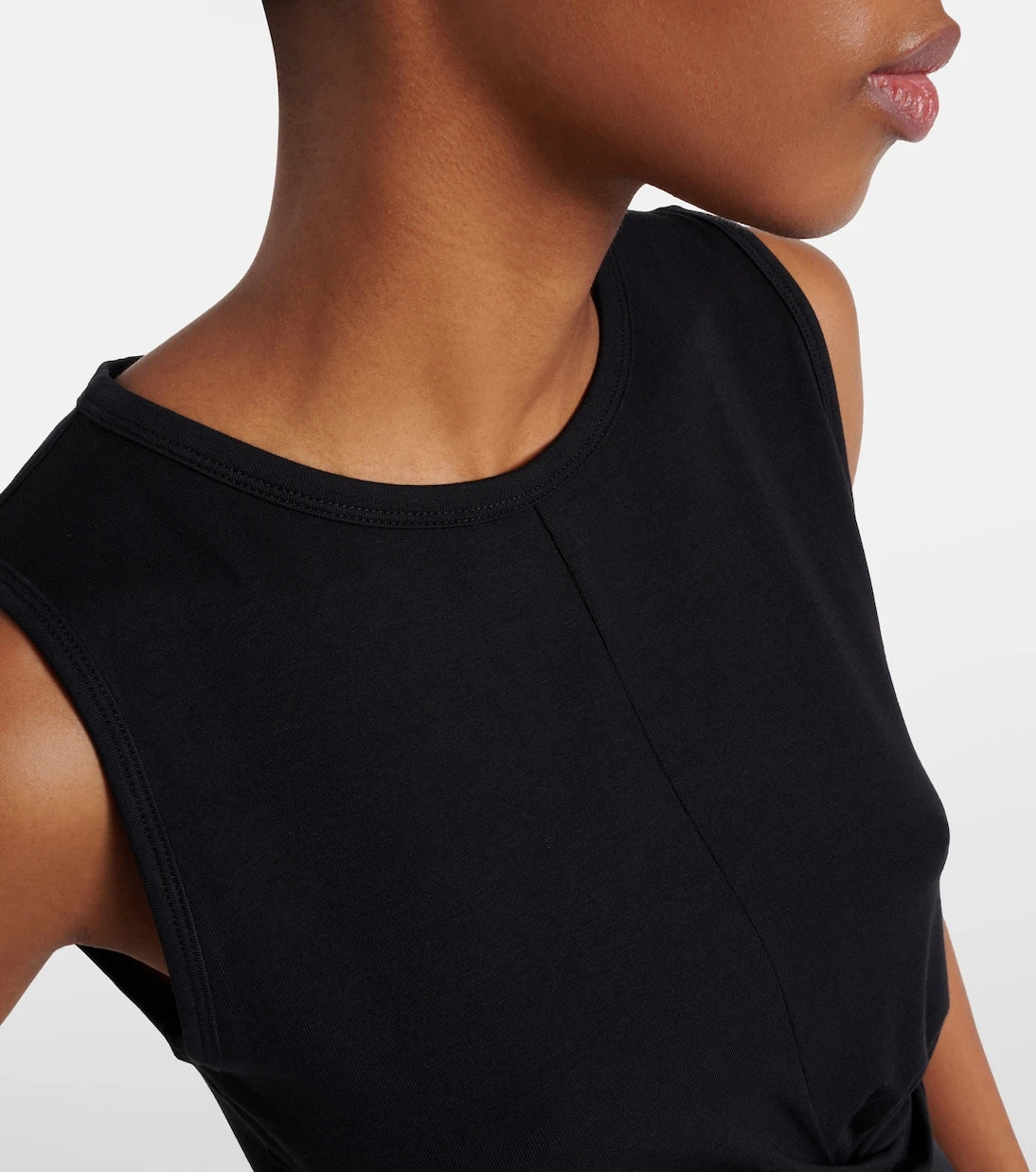 Alo Yoga - Cover draped jersey tank top