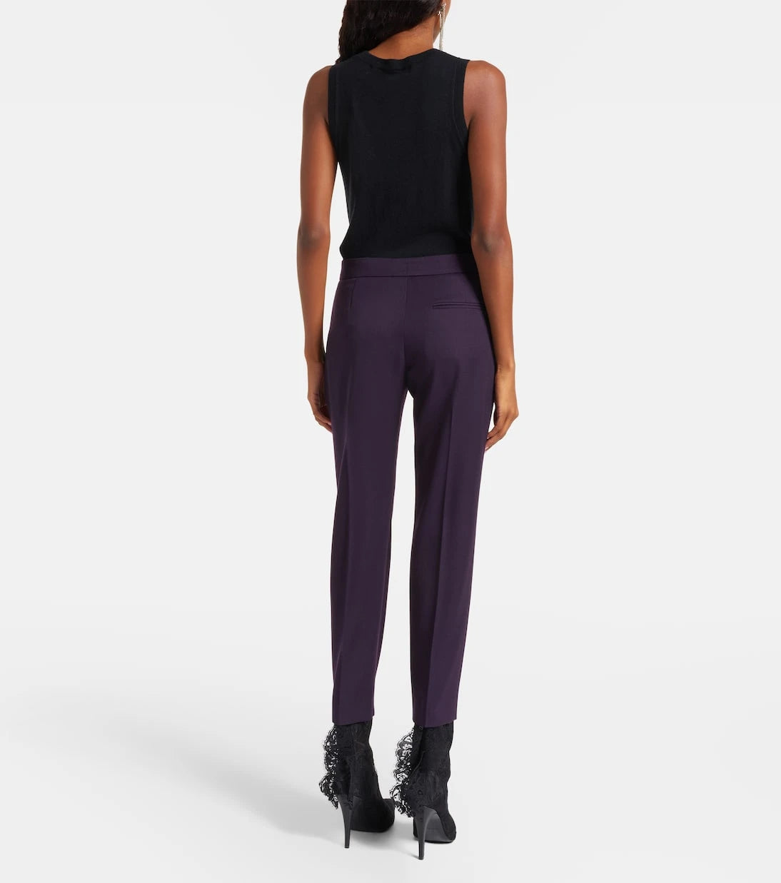 McQueen - Wool slim pants