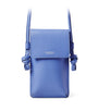 Leather Ella Phone Pouch CAPRI BLUE