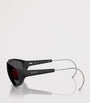 Moncler Black Laszer Irregular Sunglasses
