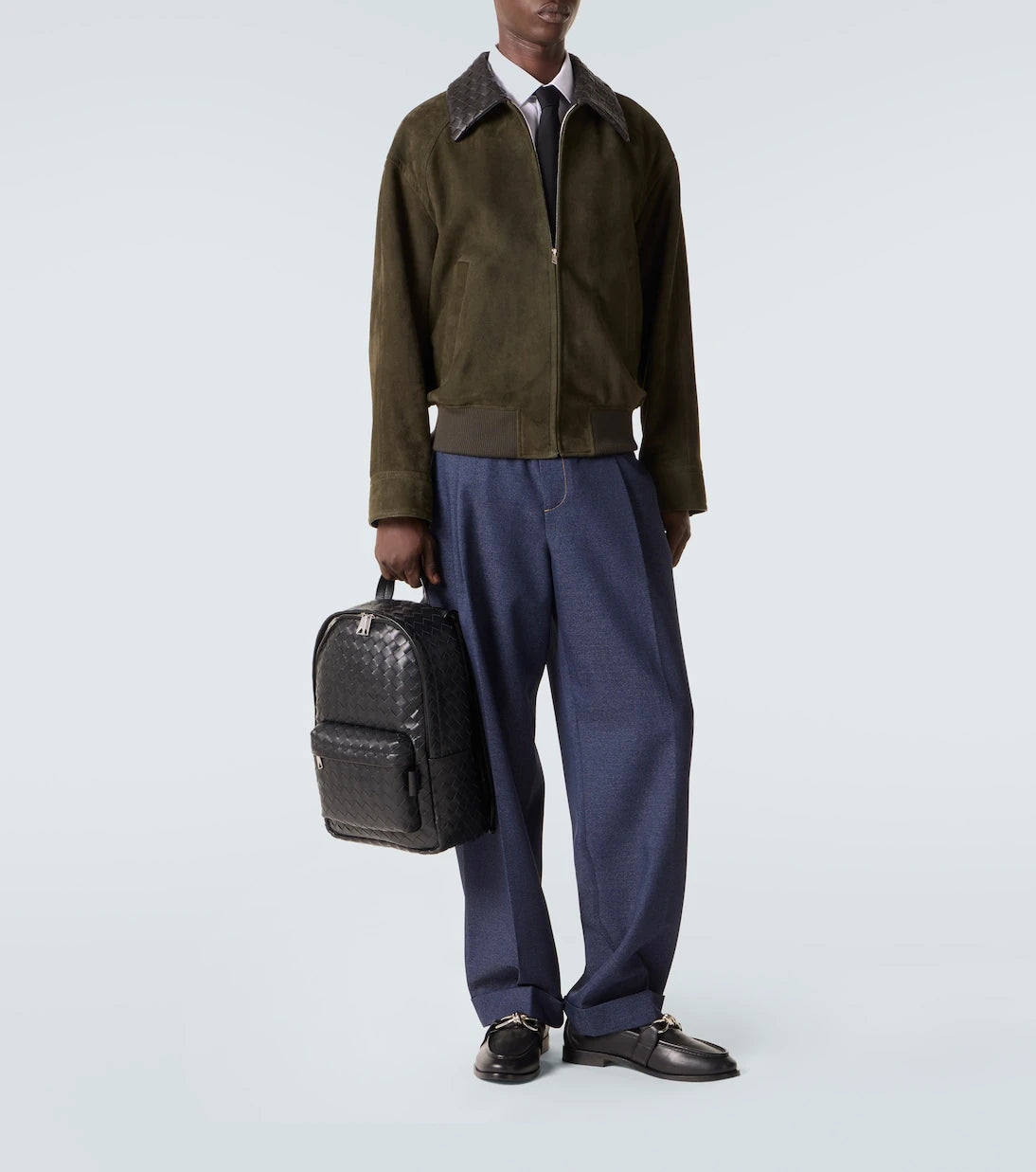 Bottega Veneta - Astaire Knot deri makosenler