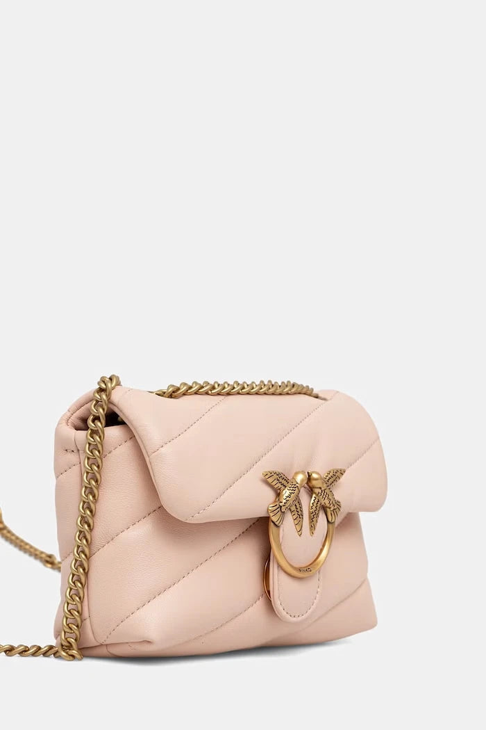 Pinko kadın deri crossbody çanta