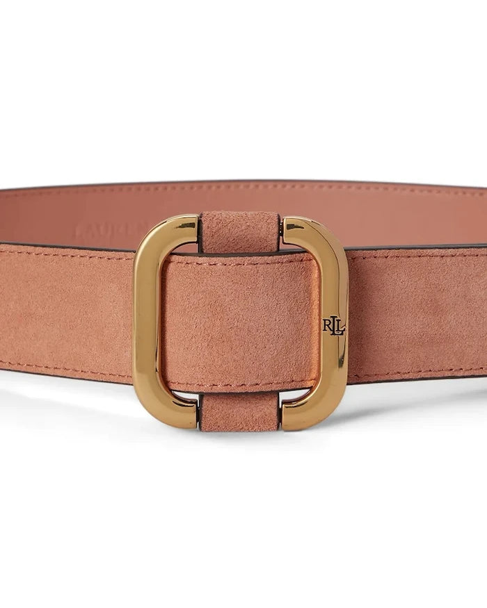 Lauren Ralph Lauren kadın süet kemer