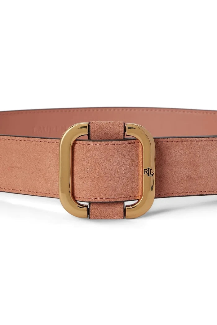 Lauren Ralph Lauren kadın süet kemer