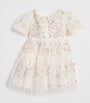 Tulle Embroidered Garland Ribbon Dress (6-24 Months) CPLCREAM/PASTEL