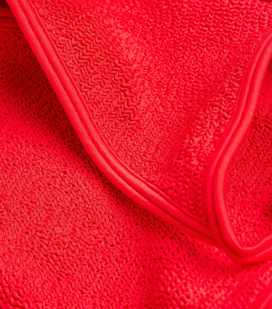 Red Gina Triangle Bikini