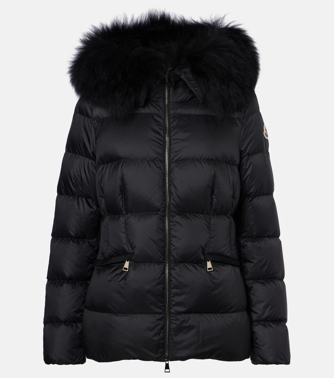 Moncler - Boed shearling-trimmed down jacket