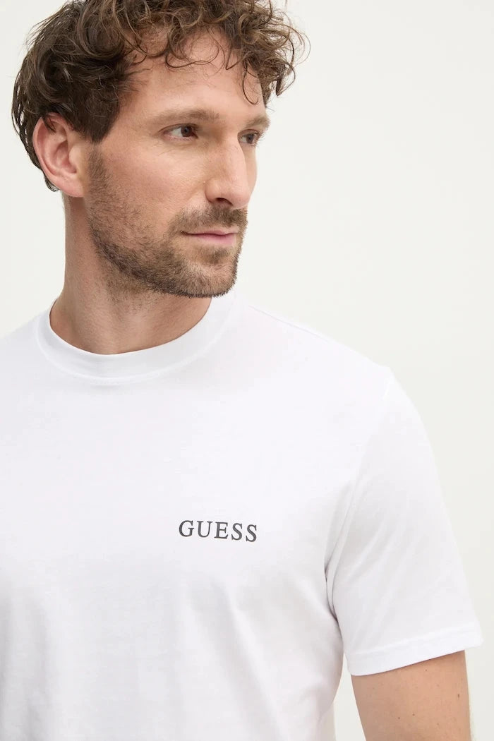 Памучна тениска Guess