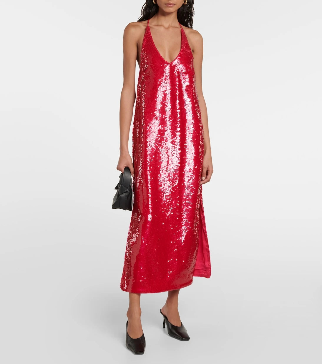 Ganni - Sequined midi dress