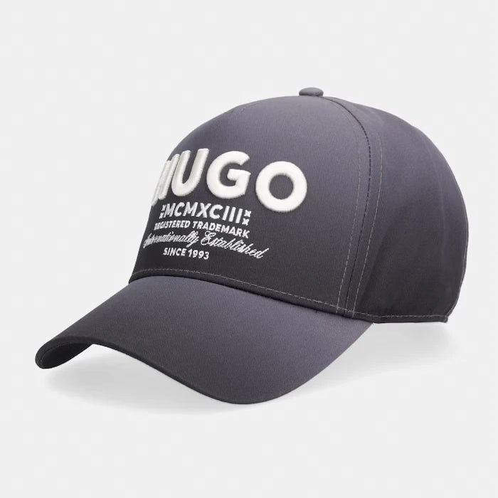 HUGO Blue Erkek Pamuklu Şapka Merk-Degrade
