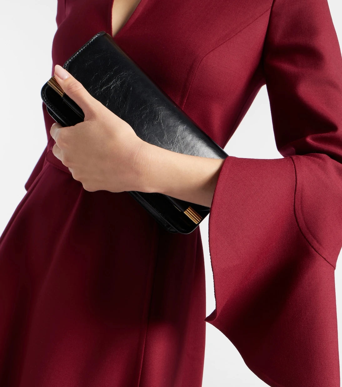 Oscar de la Renta - Wool-blend midi dress