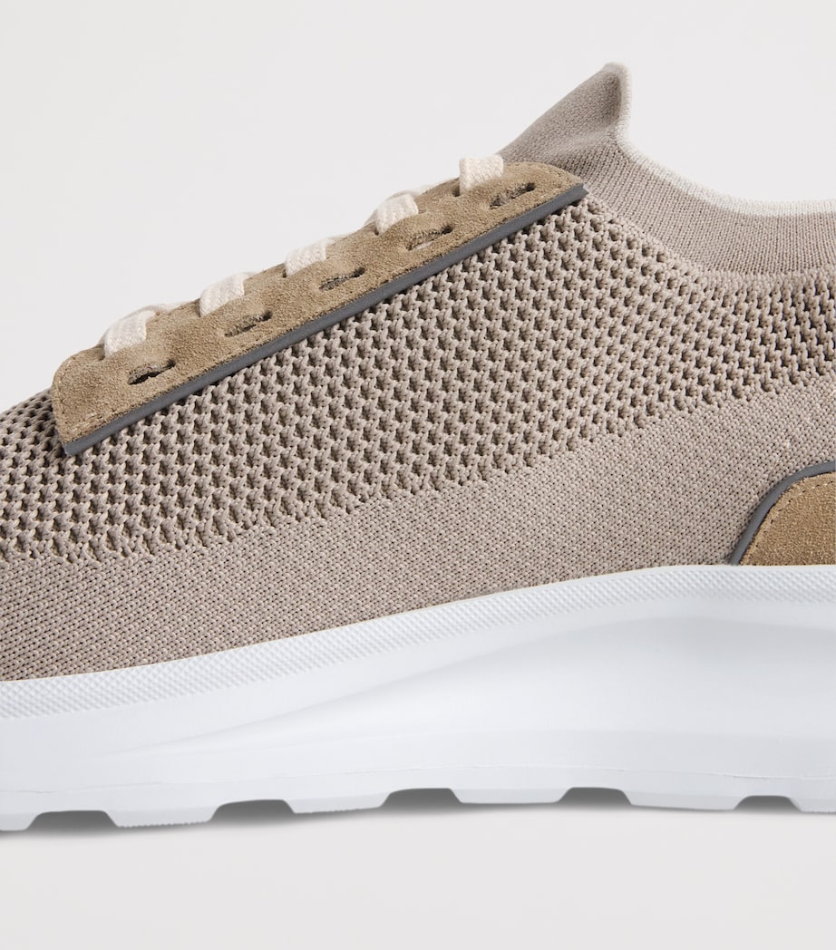 Knitted Low-Top Sneakers