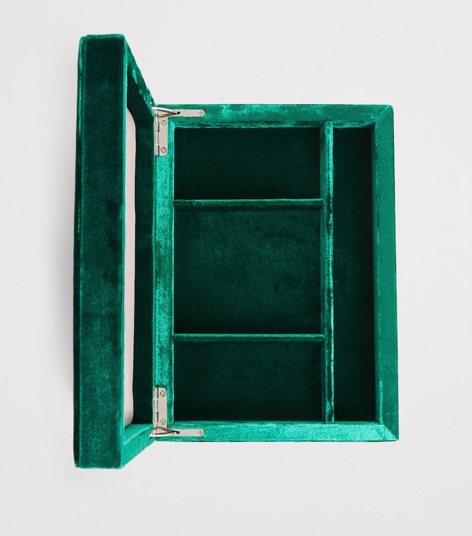 Sophie Bille Brahe Silk Velvet Tresor Jewellery Box