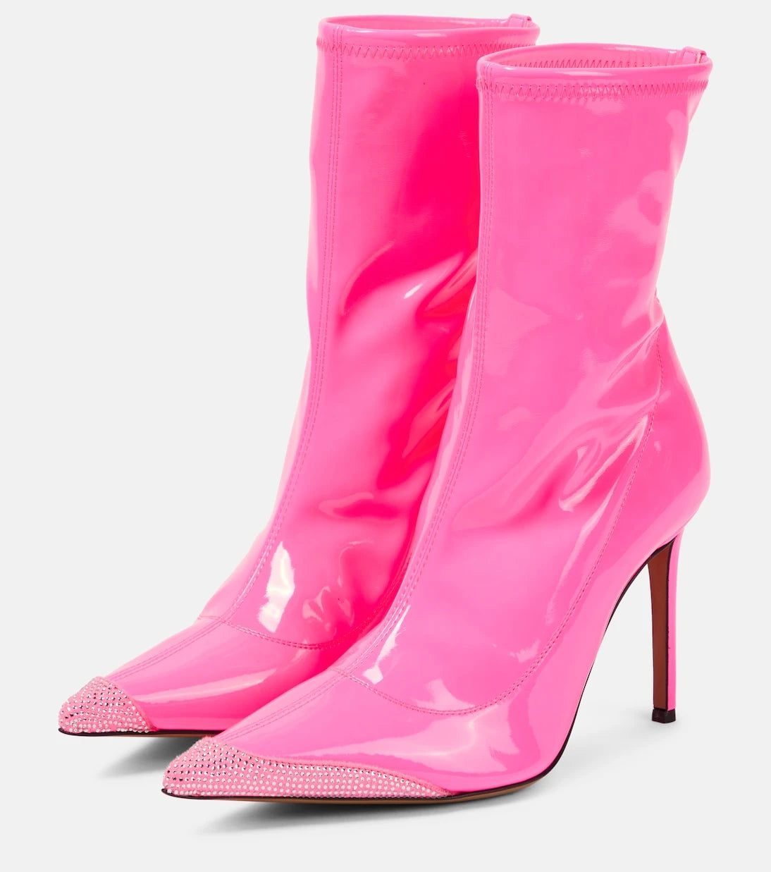 Alexandre Vauthier - Crystal-embellished ankle boots