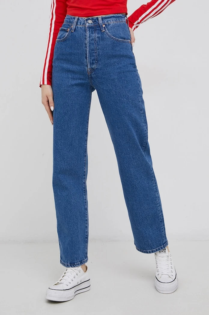 Дънки Levi's Ribcage Straight Ankle