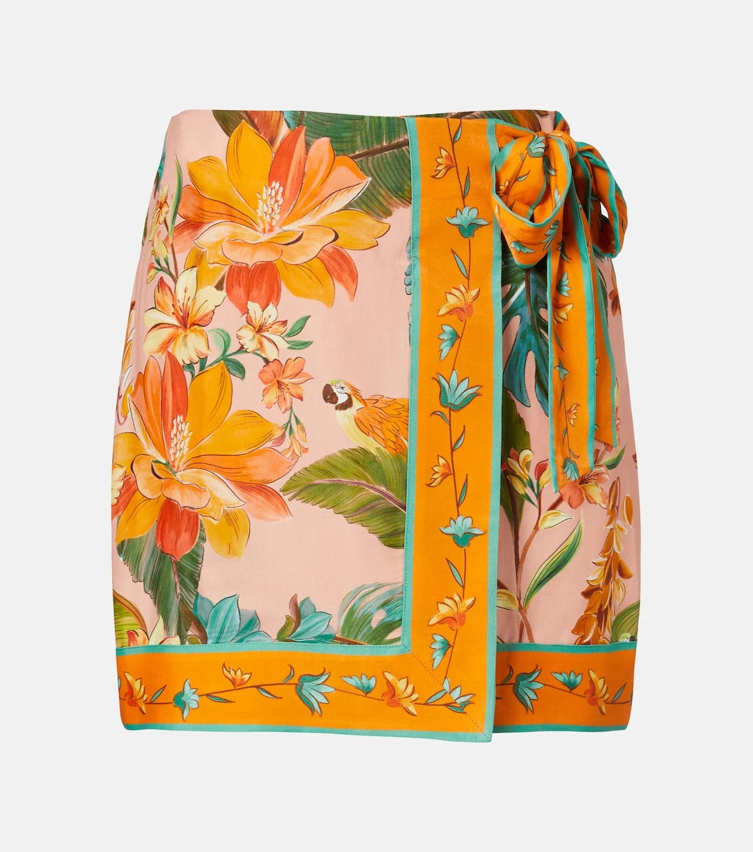 Farm Rio - Birds wrap skirt