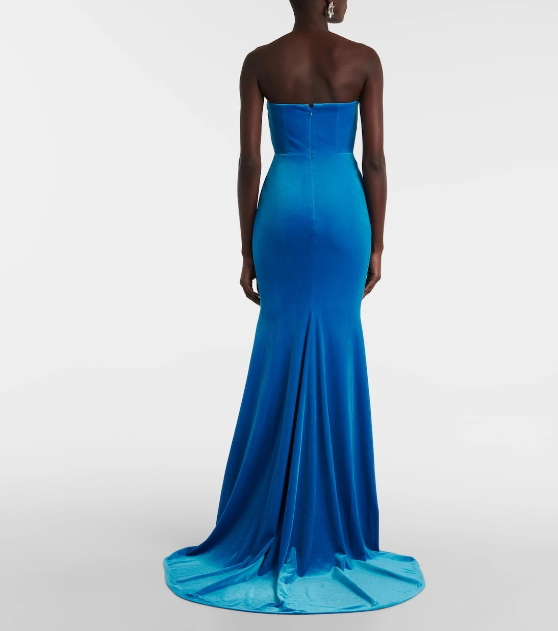 Alex Perry - Draped velvet gown