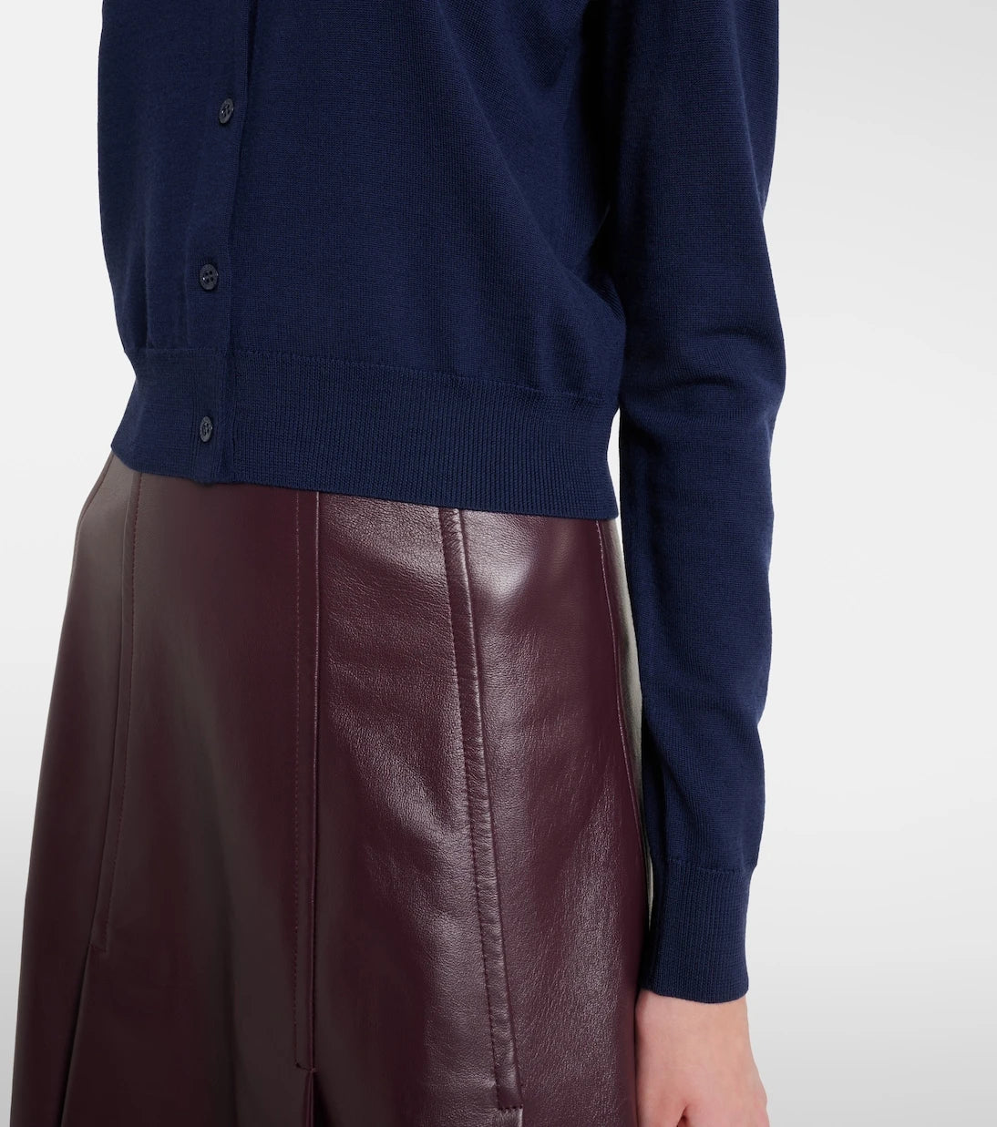 Carolina Herrera - Cropped wool cardigan