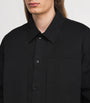 Black Cotton Rhode Overshirt