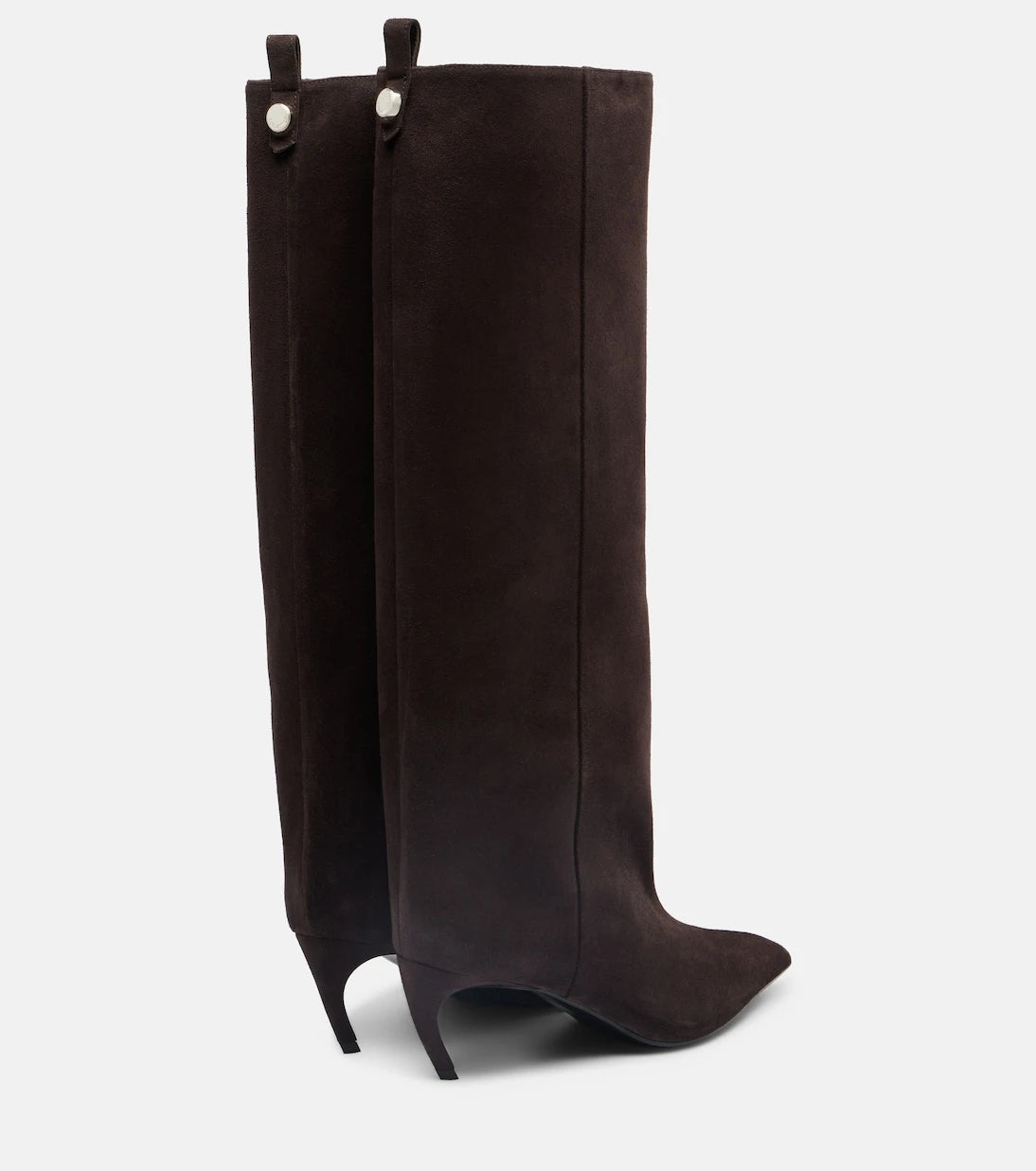 The Attico - Lea 65 suede knee-high boots