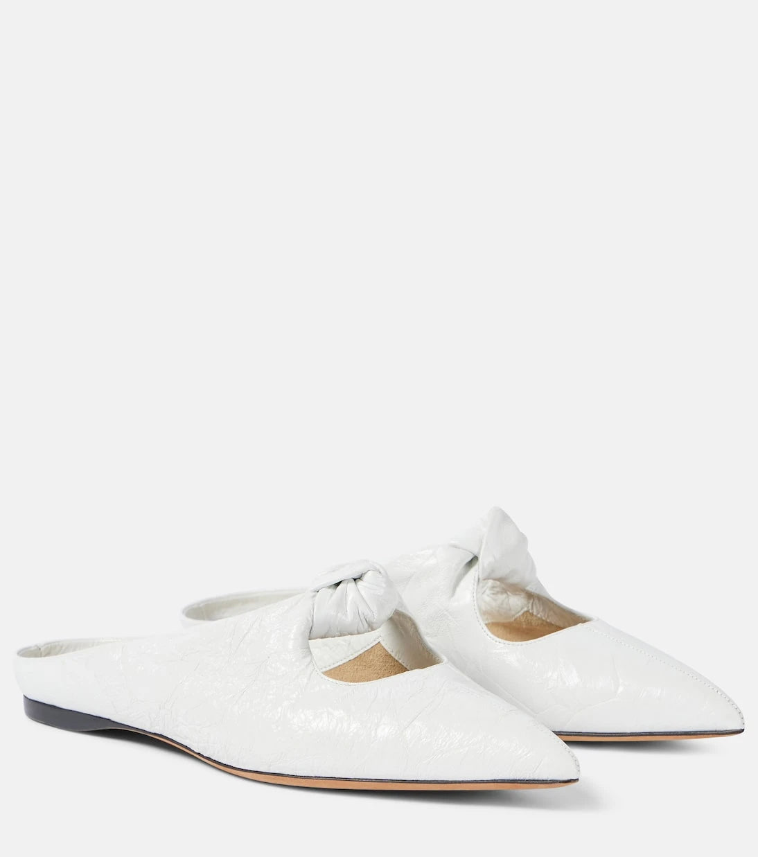 Khaite - Rowan leather flats