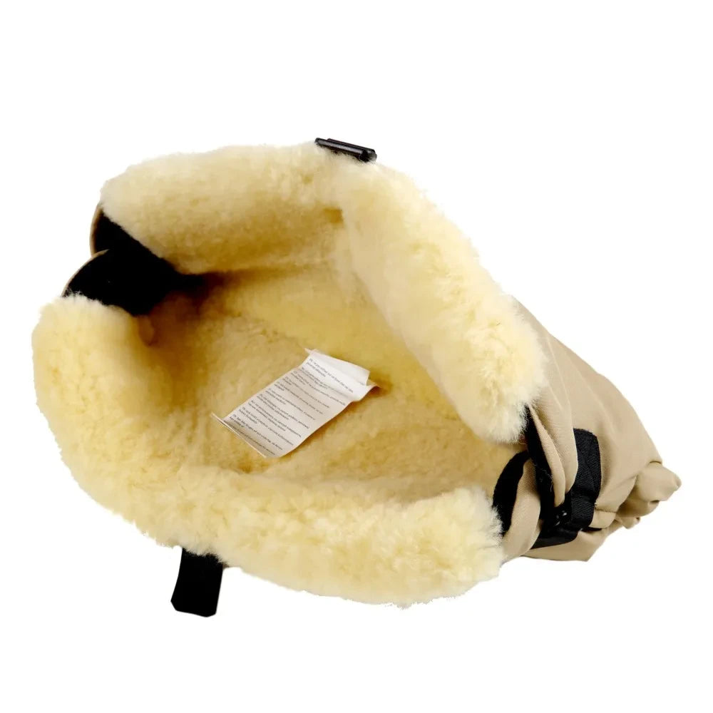 Kaiser - Double Sheepskin Hand Warmer  | Charcoal grey