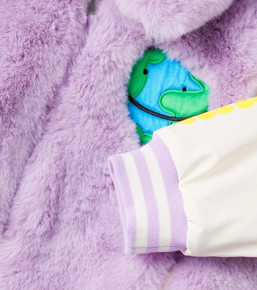 Stella McCartney Kids - Embroidered varsity jacket