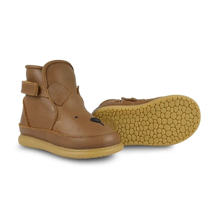 Donsje Dubu Classic Shoes Bear Çocuk Deri Kışlık Botlar