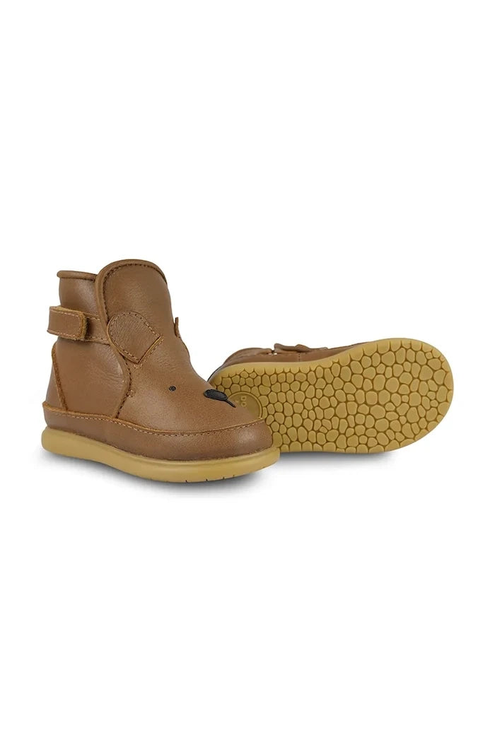 Donsje Dubu Classic Shoes Bear Çocuk Deri Kışlık Botlar