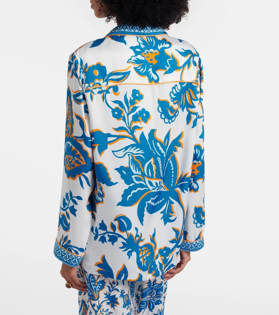 Etro - Printed crêpe-de-chine blouse