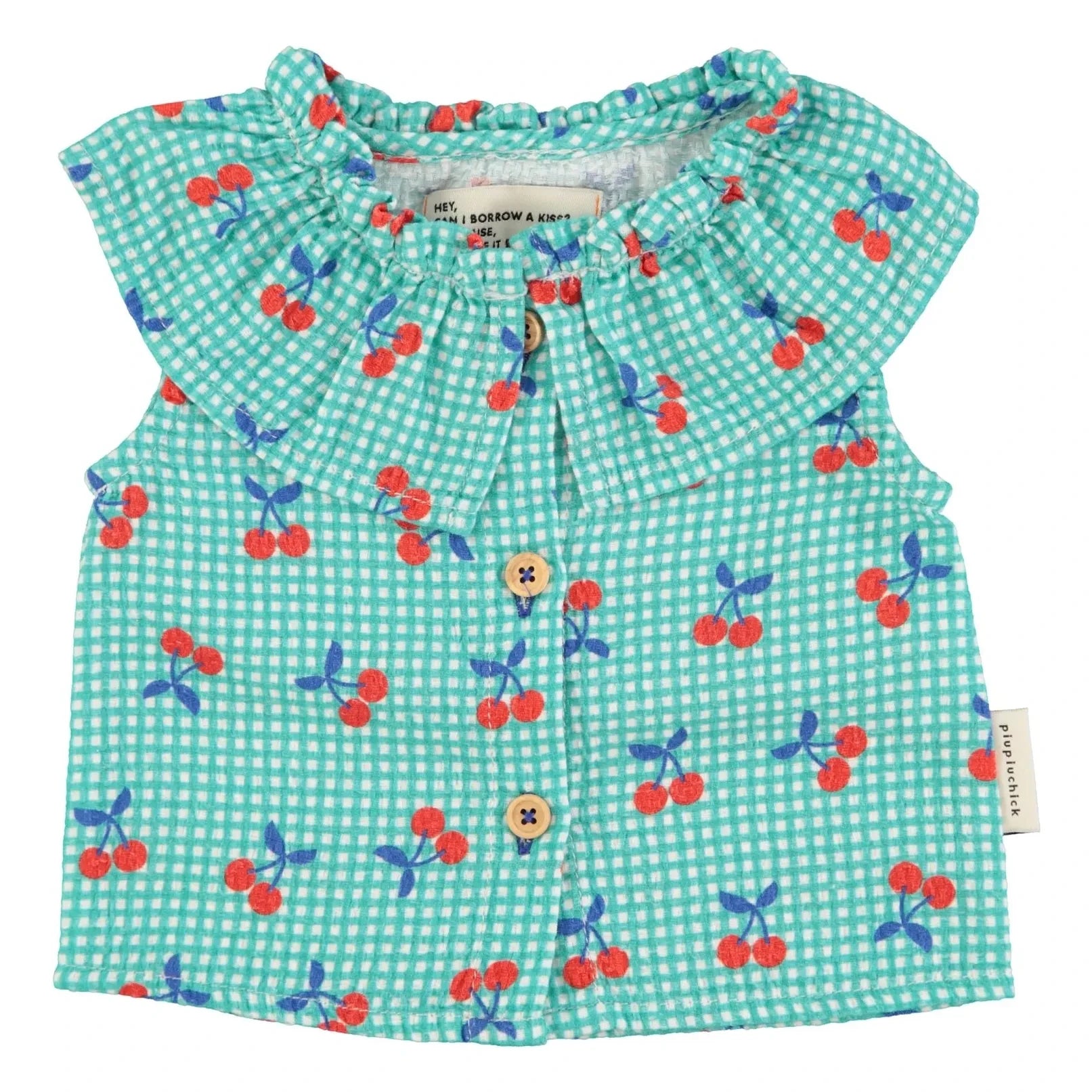 Piupiuchick - Top Cherry | Turquoise