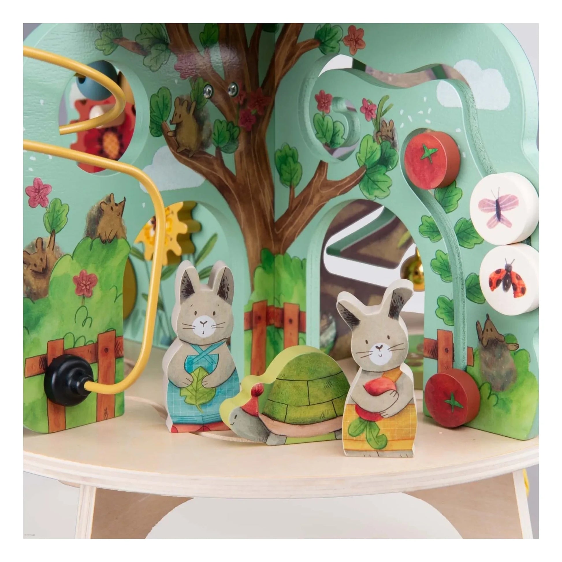 Moulin Roty - Multi-activity garden - Three little rabbits