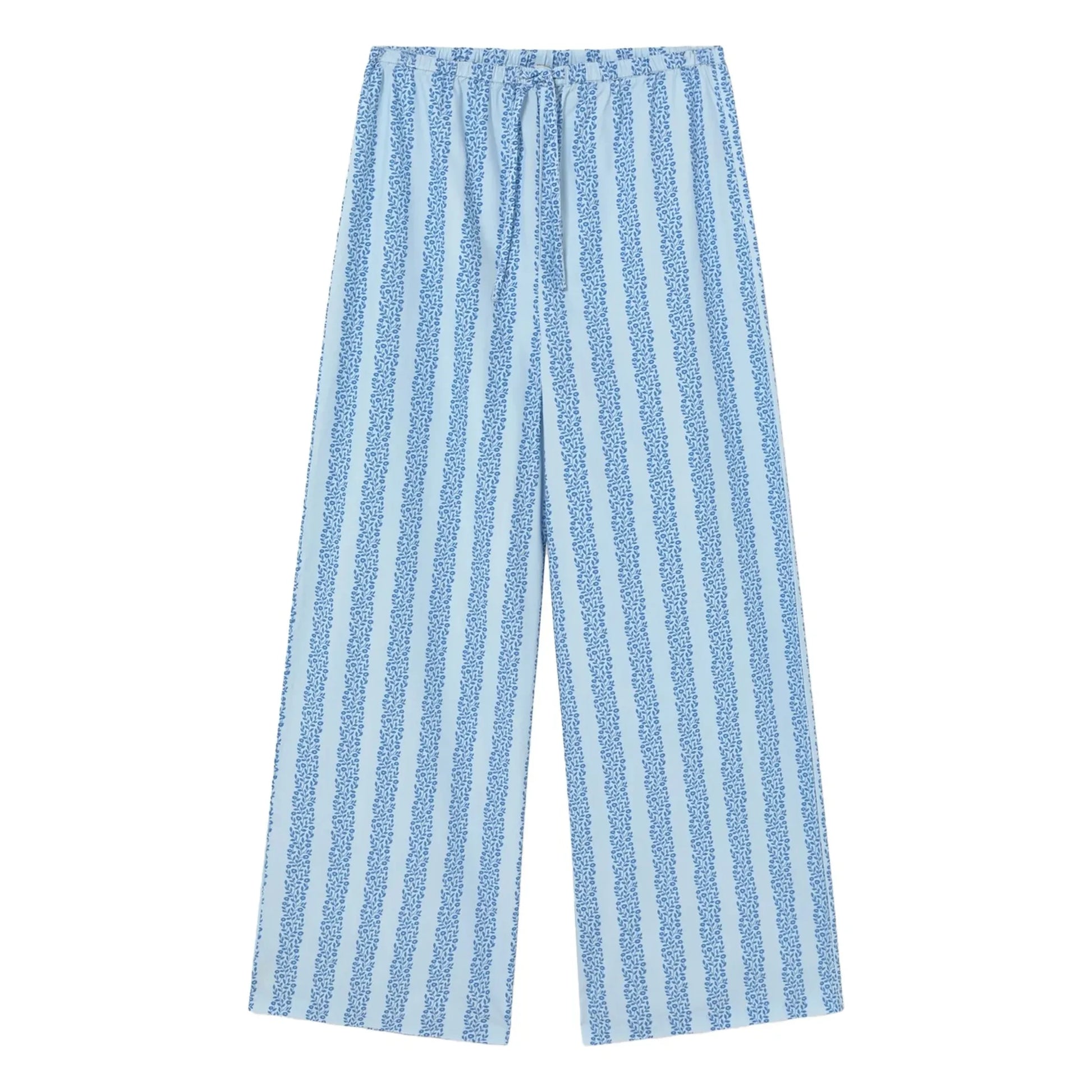 The Tiny Big Sister - Flowers pants | Blue