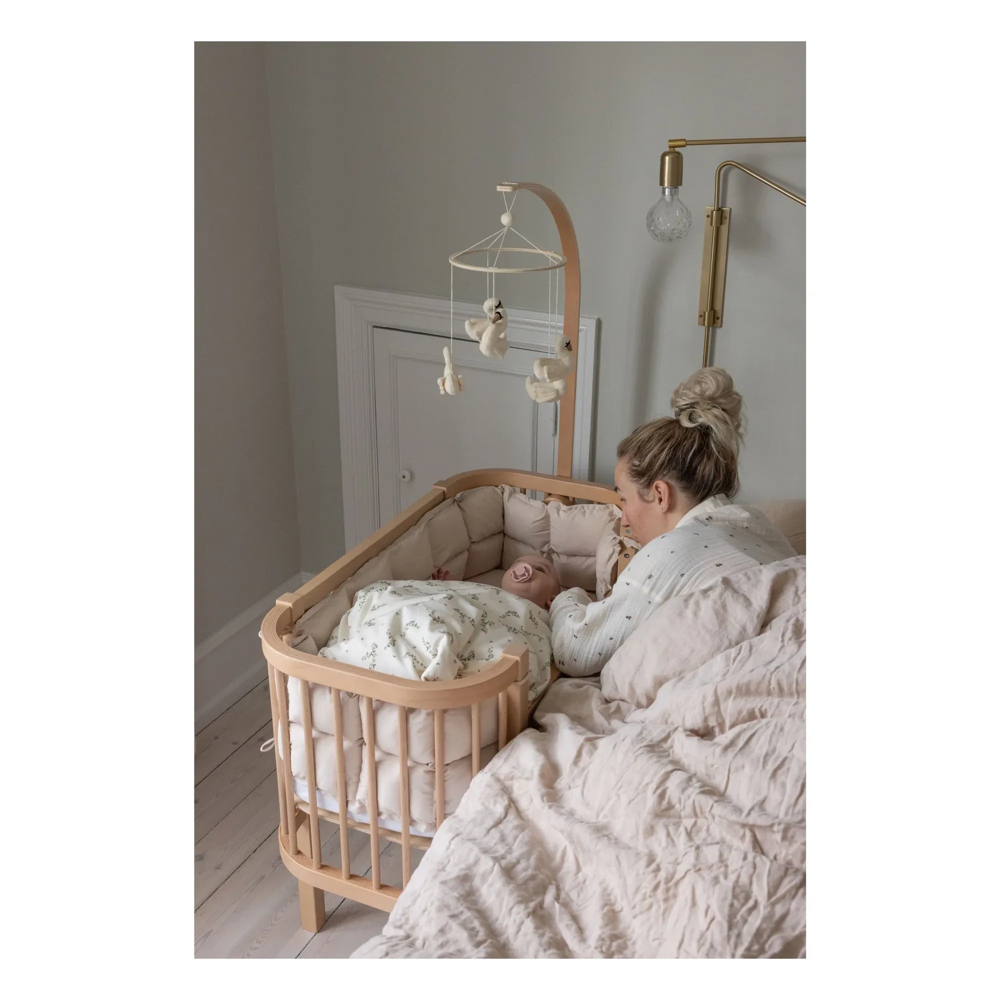 Sebra - Bed arrow | Bois clair