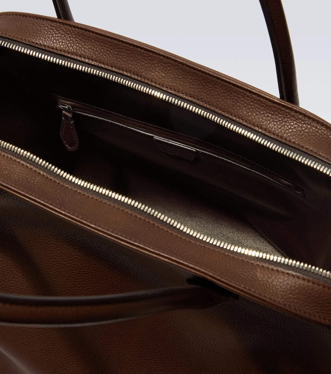 The Row - Agnes 16 leather top-handle bag