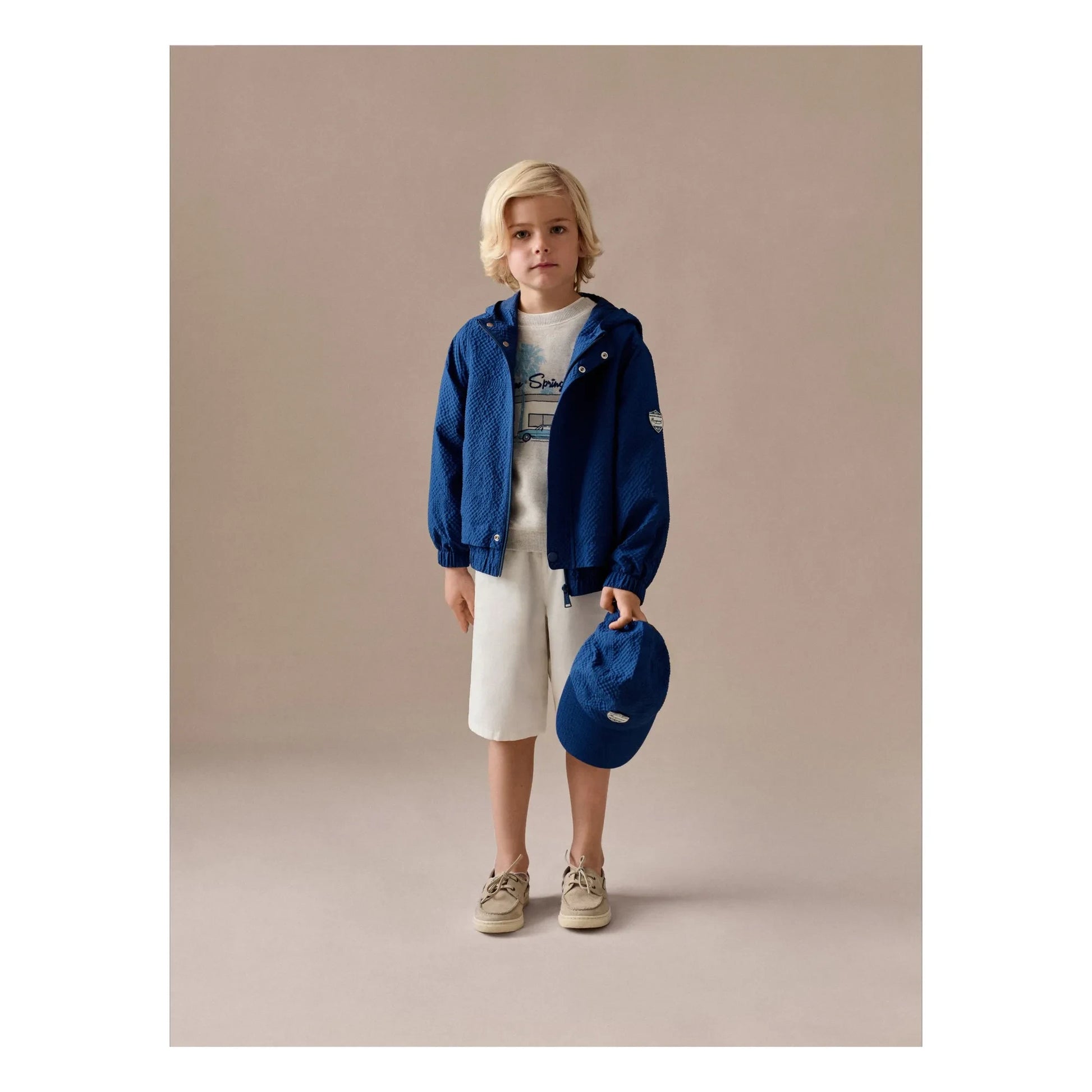 Bonpoint - Elgar organic cotton shorts | Ecru