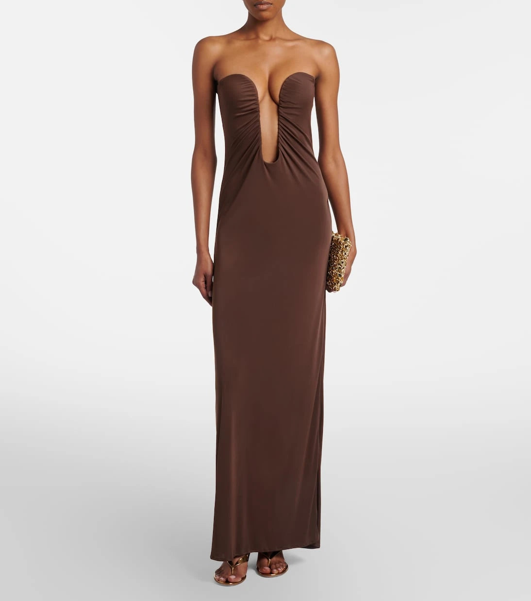 Adriana Degreas - Strapless maxi dress