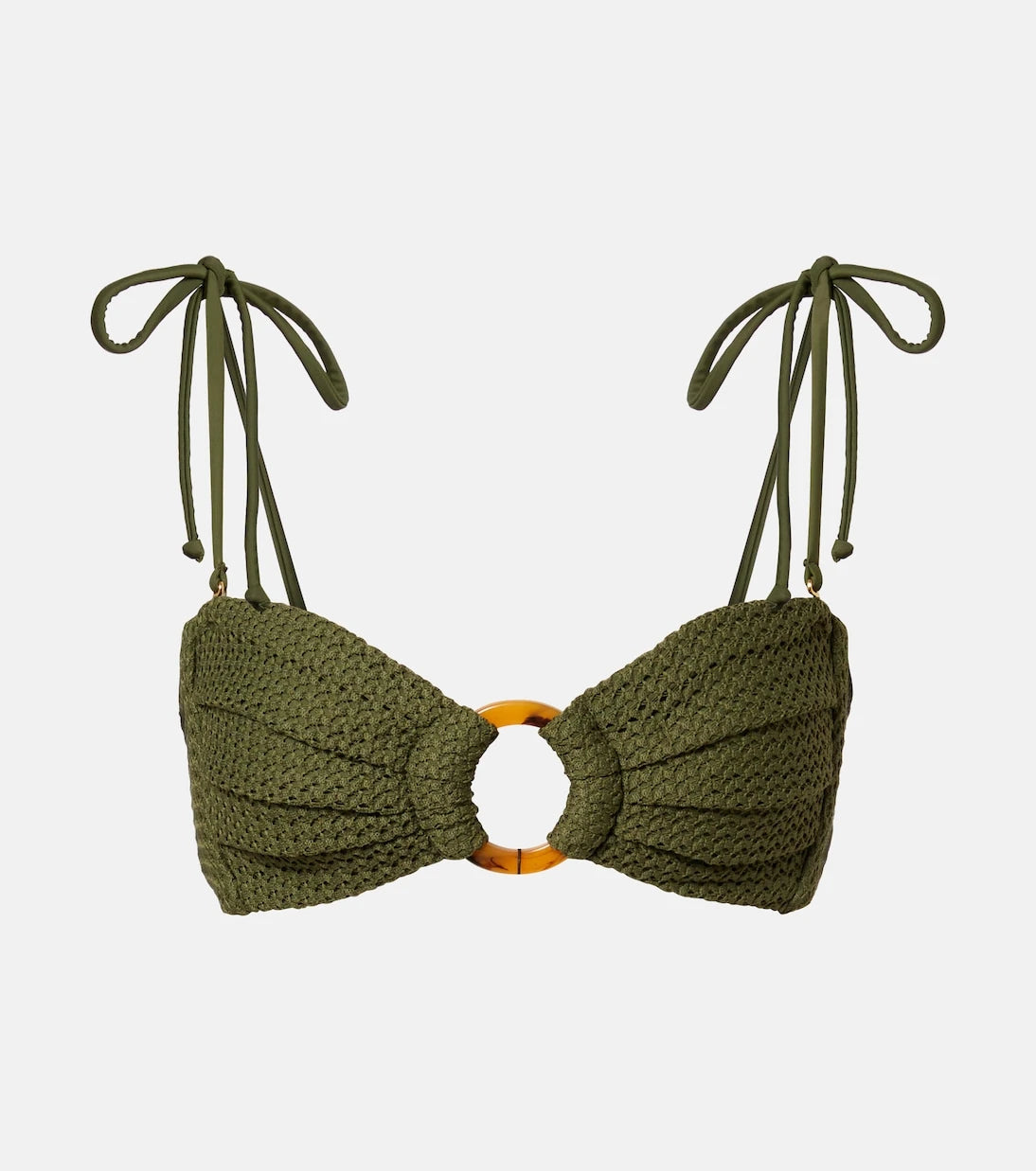 Montce - Tori crochet bandeau bikini top