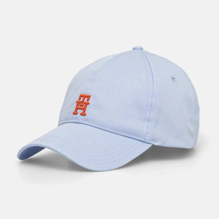 Памучна шапка с козирка Tommy Hilfiger