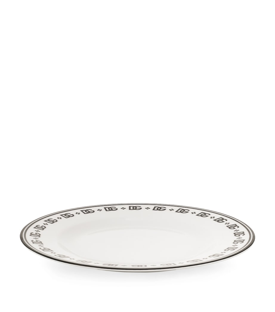 Set of 2 DG Logo Dinner Plates (26.5cm)
