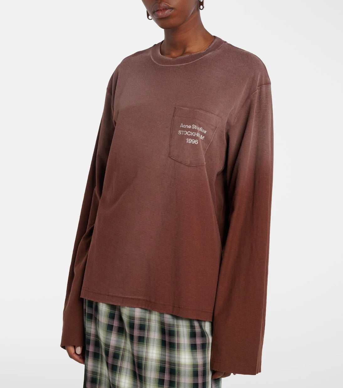 Acne Studios - Logo cotton and hemp jersey T-shirt