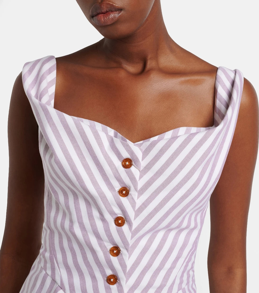 Vivienne Westwood - Monday striped cotton top