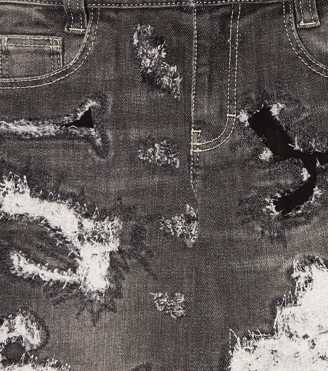 Givenchy Kids - Distressed jeans